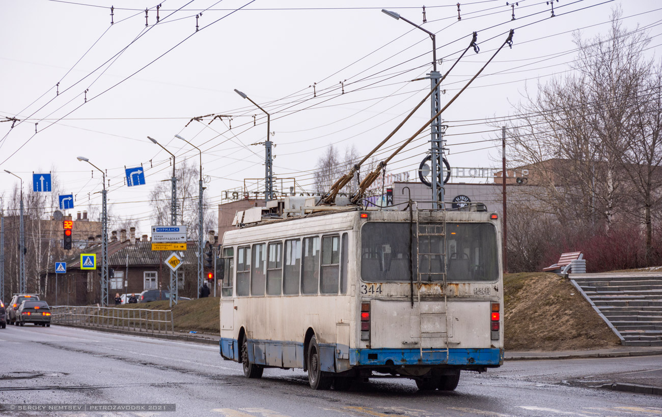 Petrozavodsk, LiAZ-5280 (VZTM) č. 344