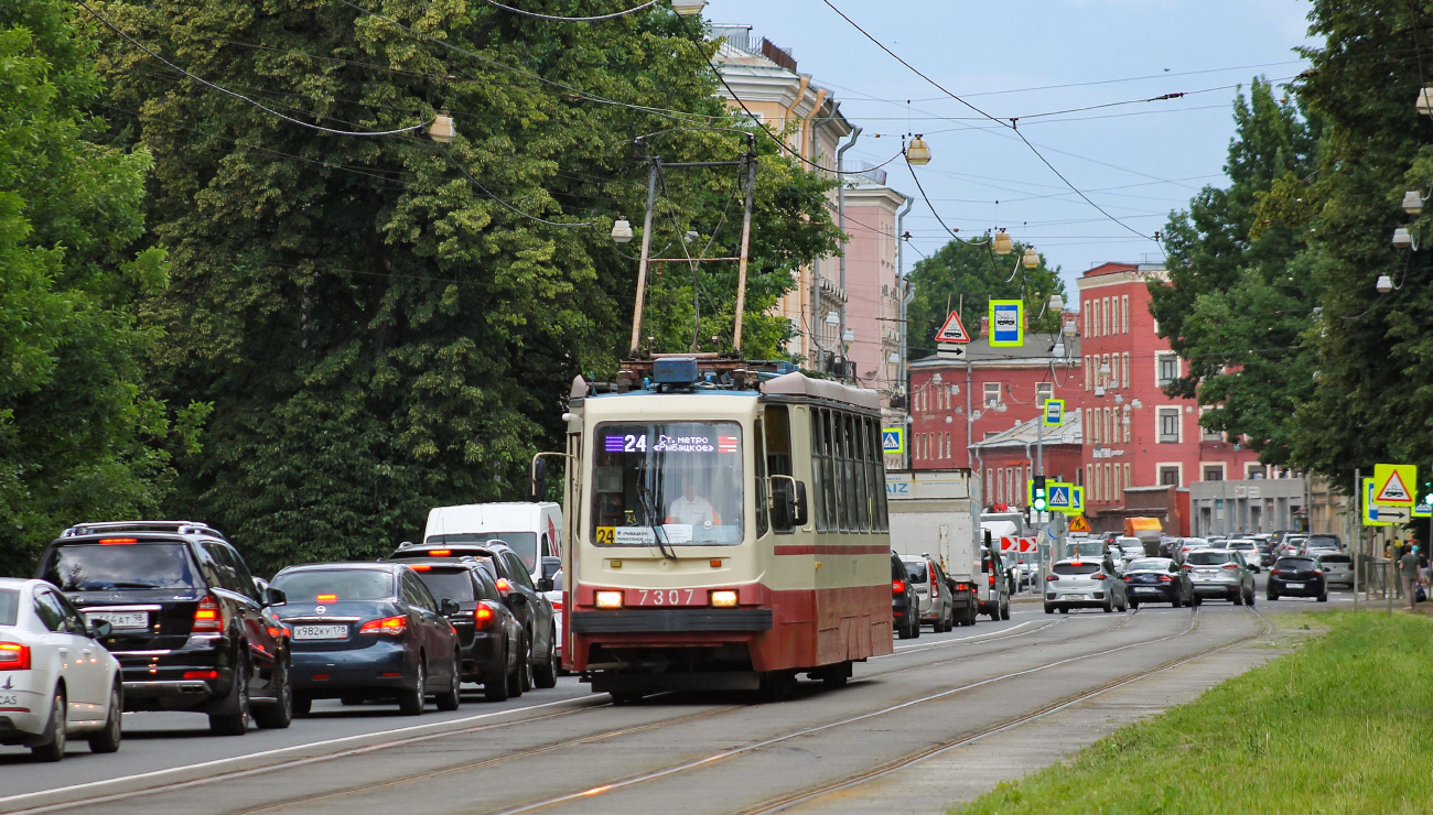 Санкт-Петербург, 71-134А (ЛМ-99АВ) № 7307
