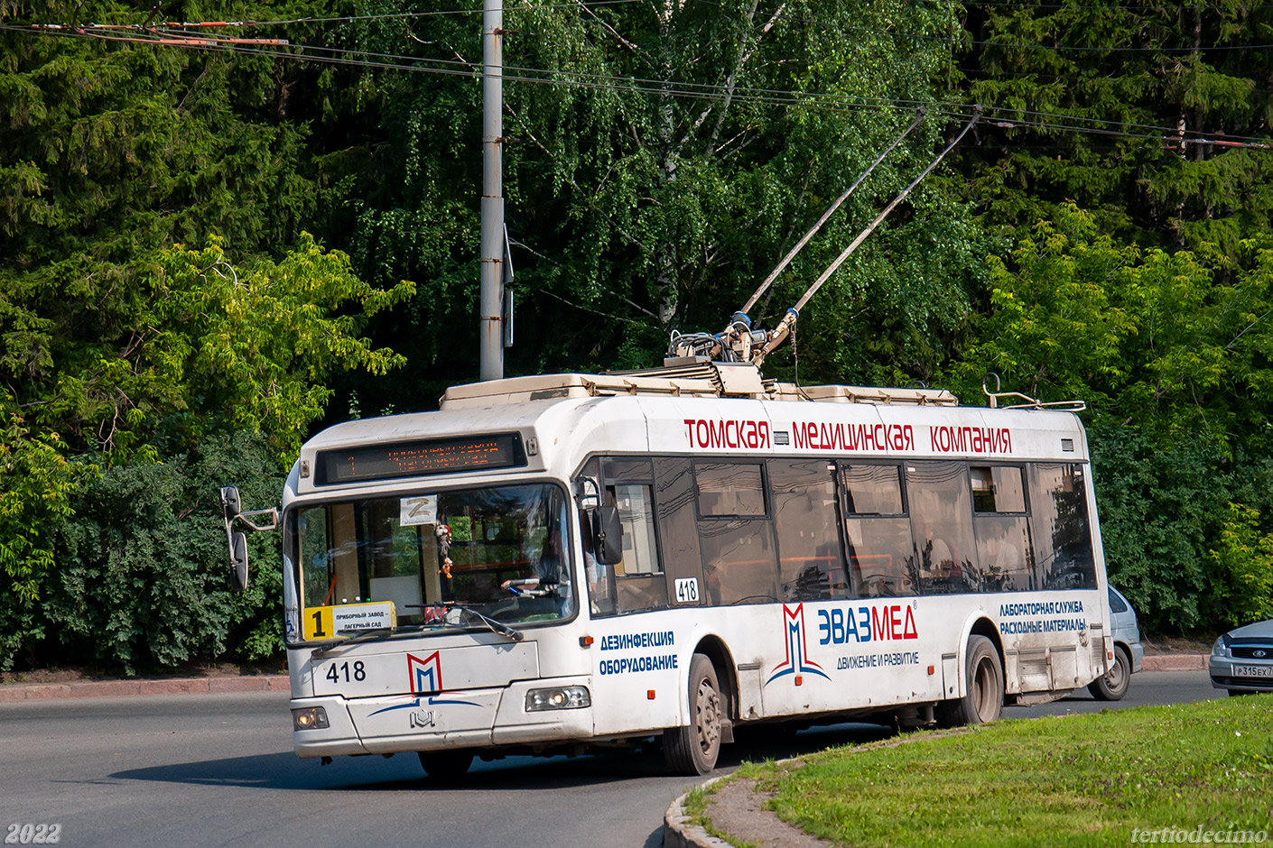 Томск, БКМ 321 № 418