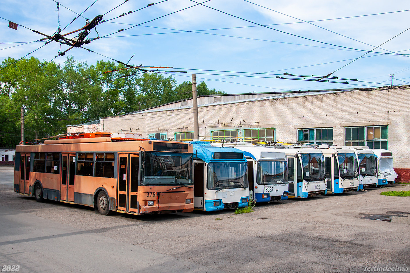 Tomsk, Trolza-5275.05 “Optima” № 375 Tomsk, Trolza-5275.05 “Optima” № 375