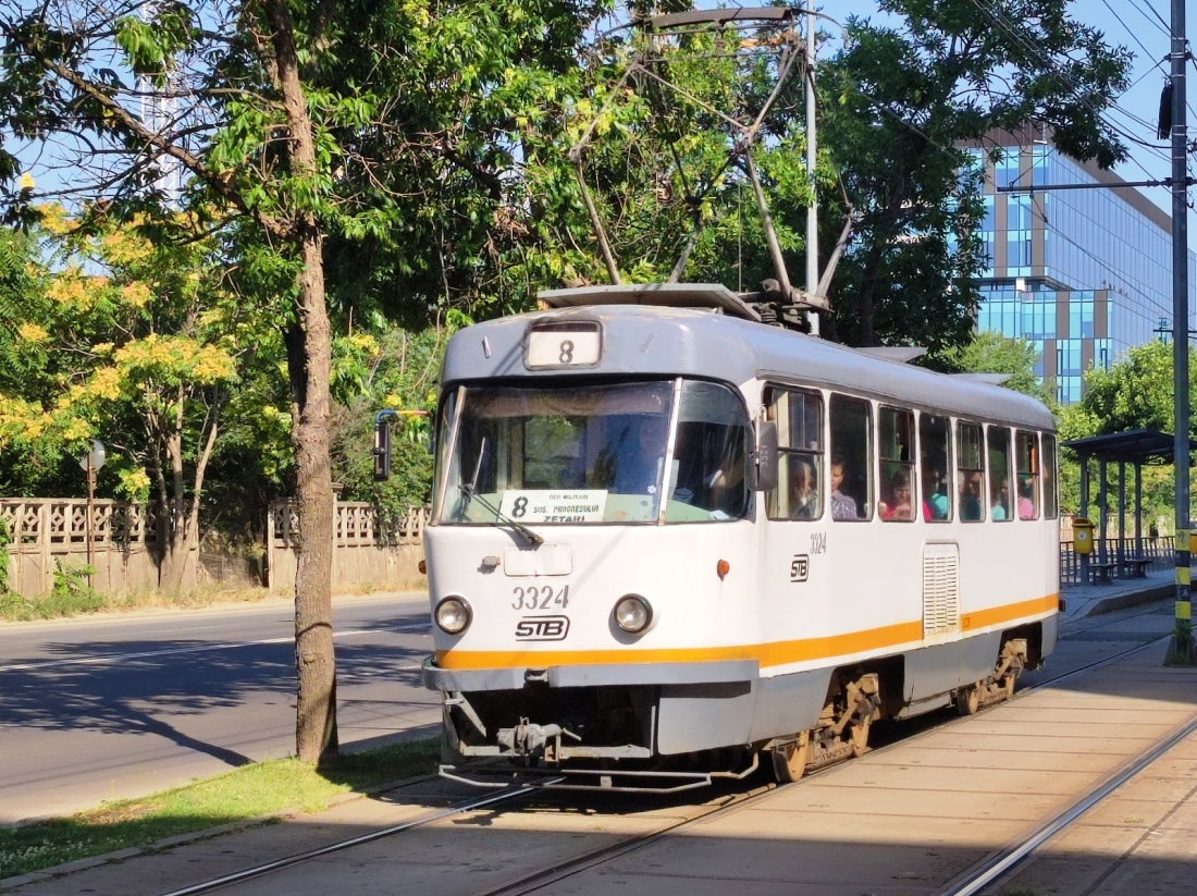 Бухарест - Илфов, Tatra T4R № 3324