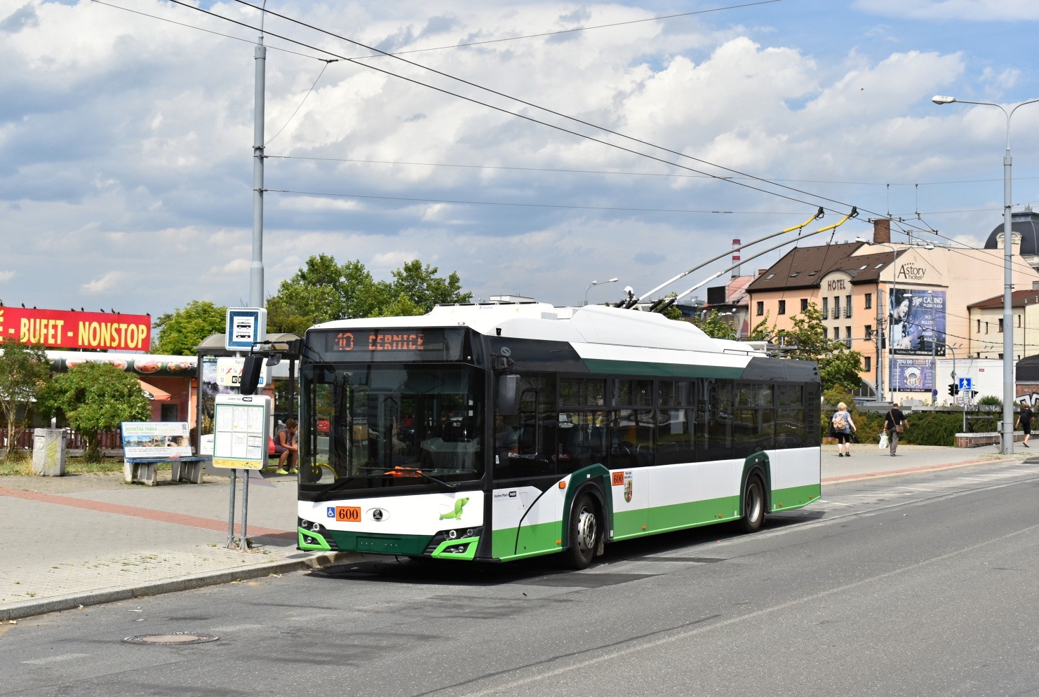 Пльзень, Škoda 26Tr Solaris IV № 600