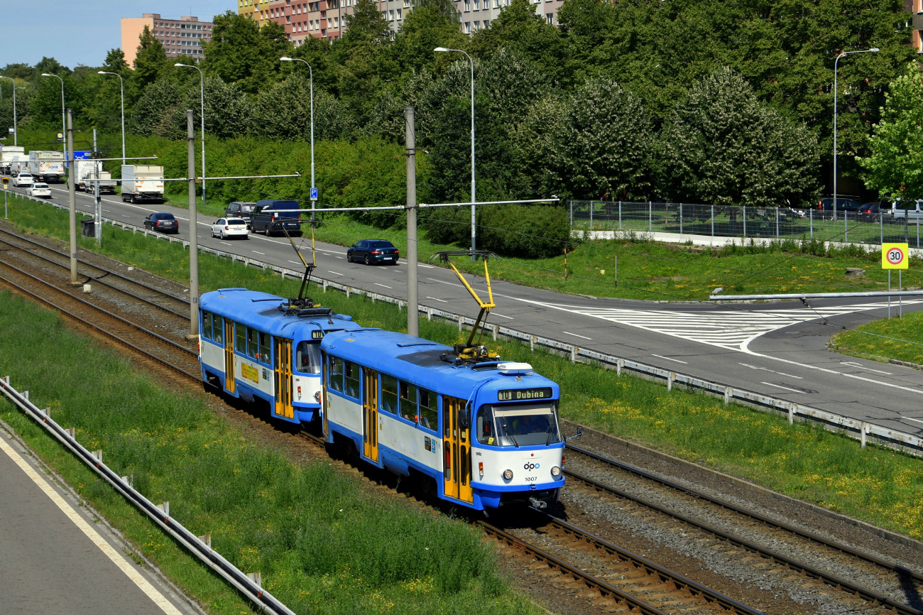 Острава, Tatra T3R.P № 1007; Острава, Tatra T3R.P № 1003