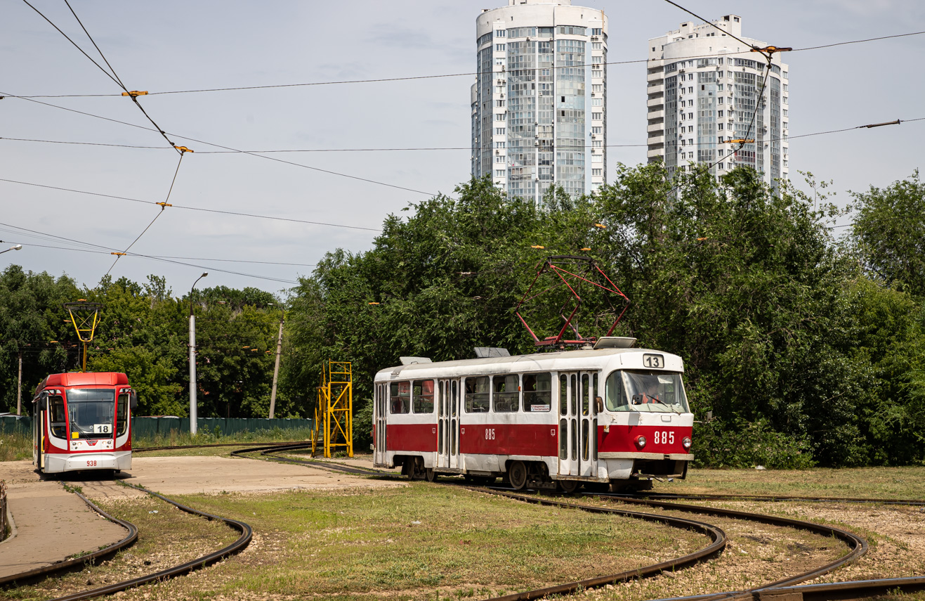 Самара, Tatra T3SU № 885