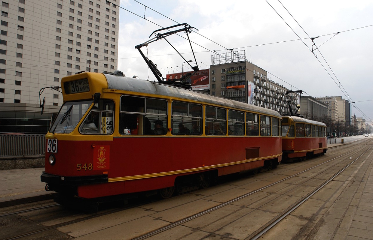 Варшава, Konstal 13N № 548