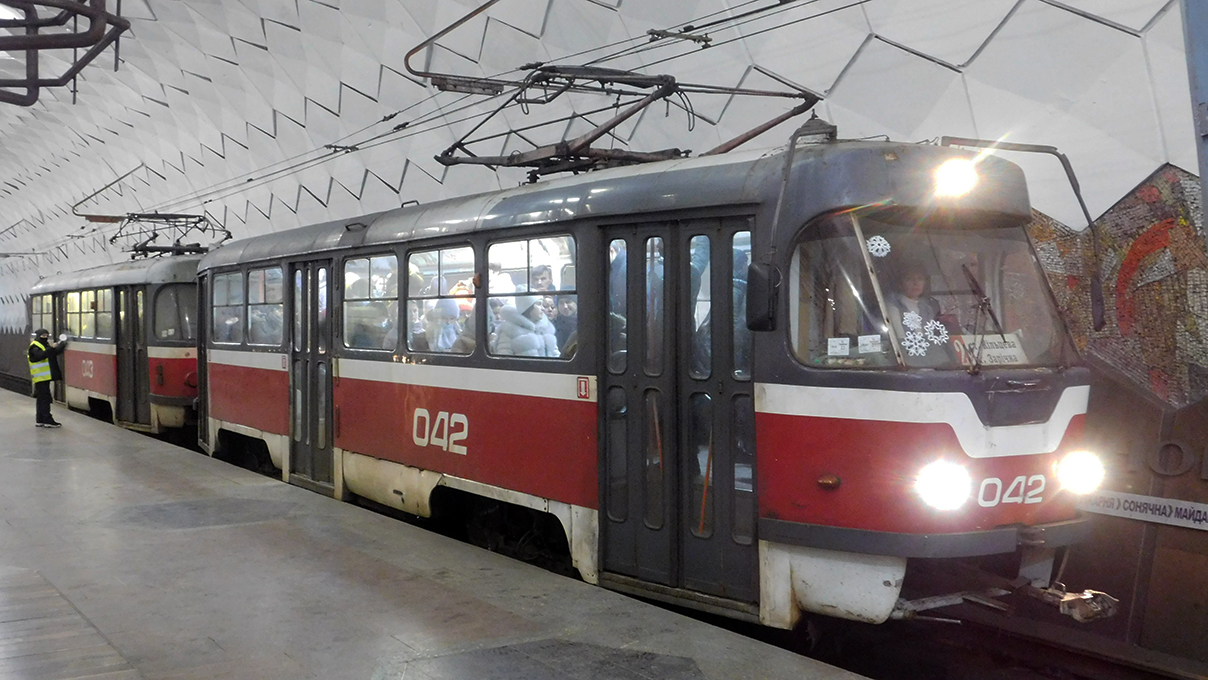 Кривой Рог, Tatra T3SU № 042