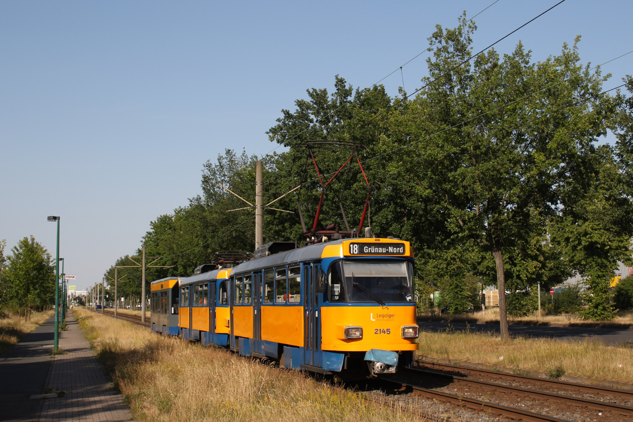 Leipzig, Tatra T4D-M1 č. 2145 Leipzig, Tatra T4D-M1 č. 2145