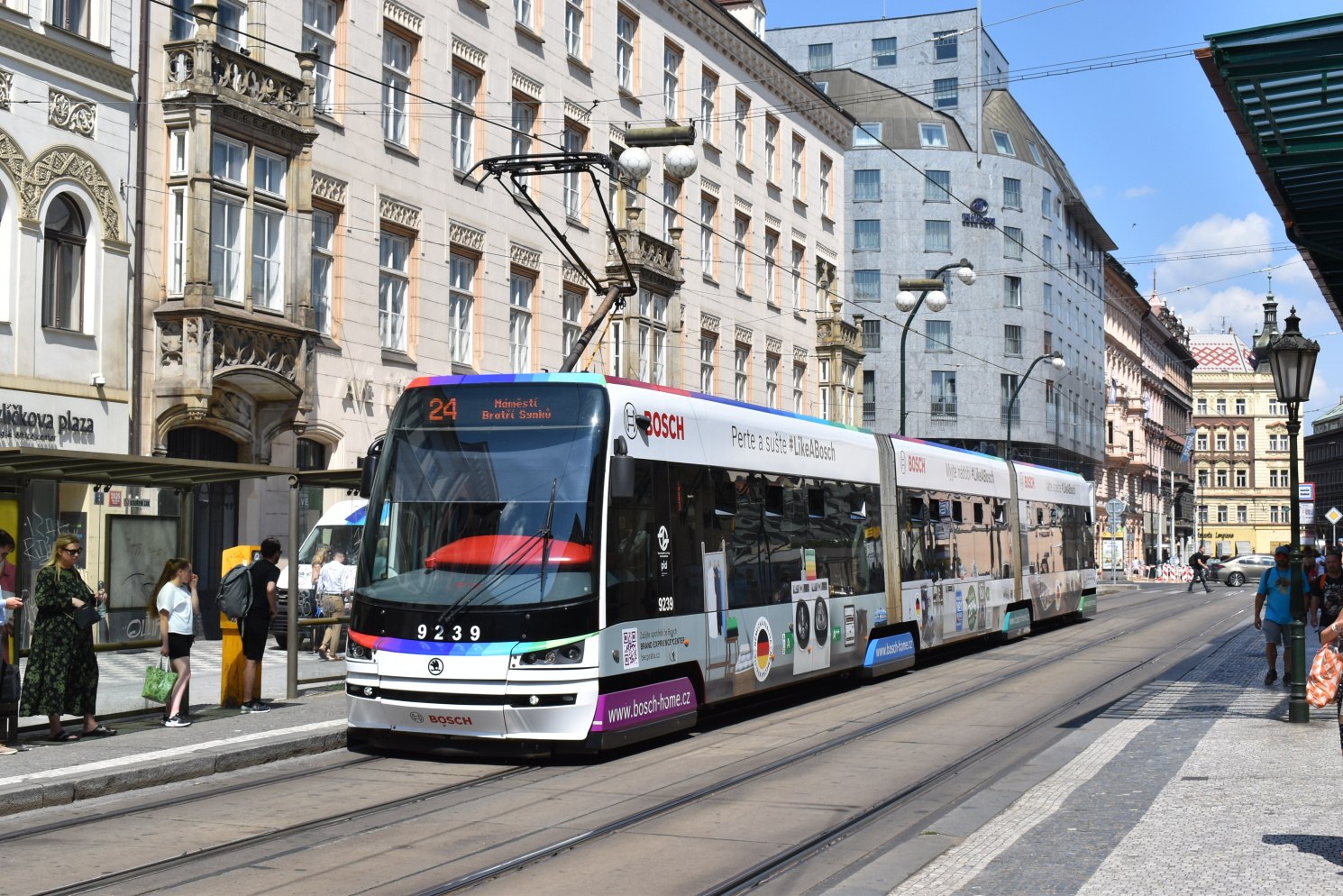 Прага, Škoda 15T3 ForCity Alfa Praha № 9239