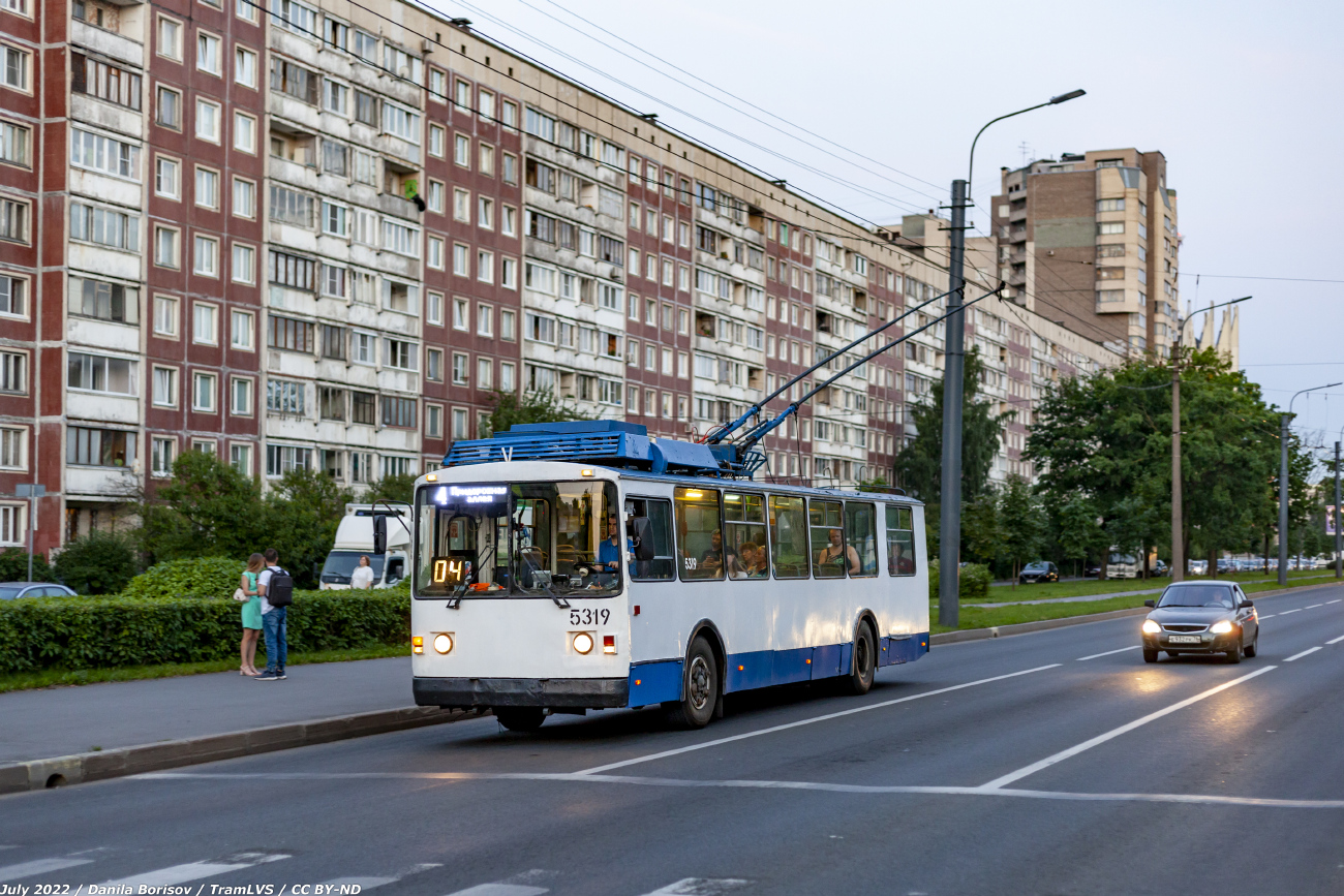 Санкт-Петербург, ВЗТМ-5284 № 5319