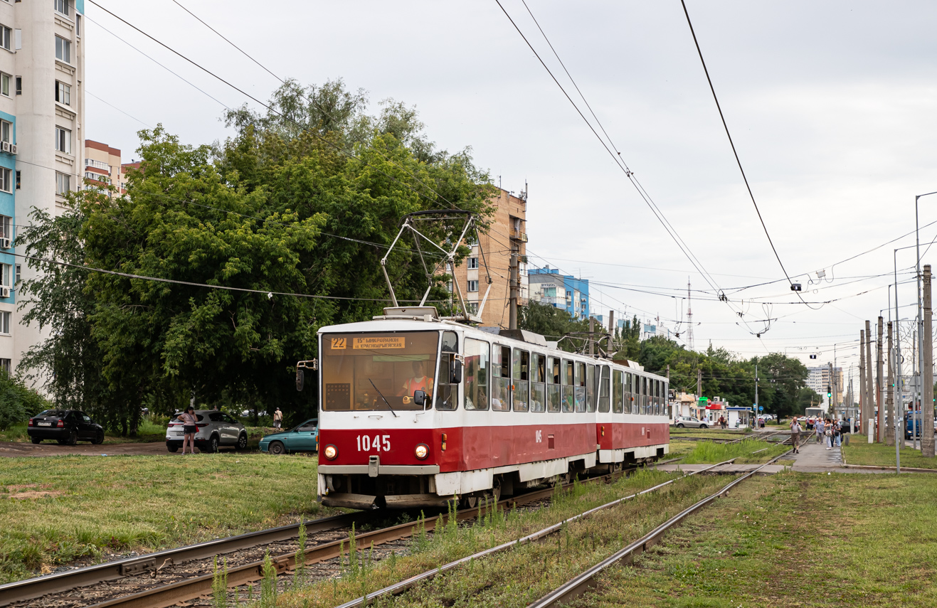 Самара, Tatra T6B5SU № 1045 Самара, Tatra T6B5SU № 1045