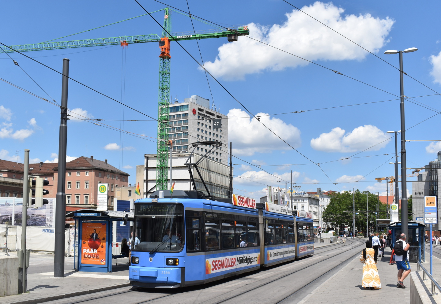 Мюнхен, Adtranz R2.2b № 2166