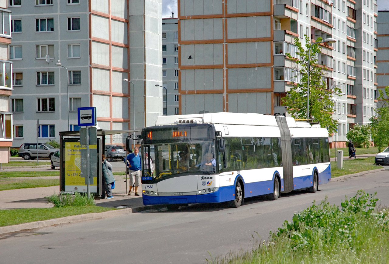 Riga, Škoda 27Tr Solaris III — 27581