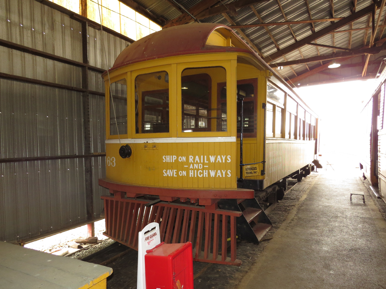 Suisun City, Holman interurban motor car N°. 63