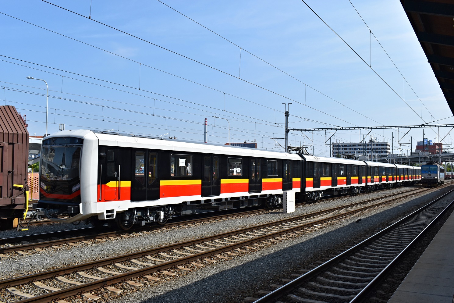 Варшава, Škoda 21Mt Varsovia № 9501; Пльзень — Новые вагоны метро с завода Шкода Варшава, Škoda 21Mt Varsovia № 9501; Пльзень — Новые вагоны метро с завода Шкода