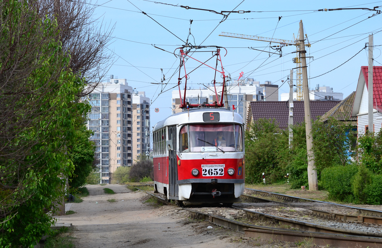Волгоград, Tatra T3SU (двухдверная) № 2652