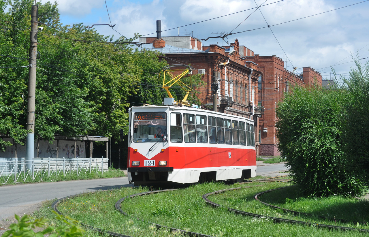 Омск, 71-605ЭП № 124 Омск, 71-605ЭП № 124