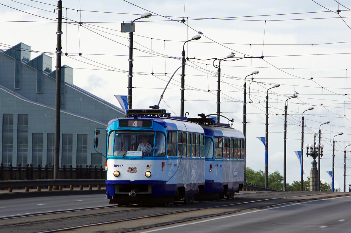 Рига, Tatra T3A № 30917; Рига, Tatra T3A № 30928