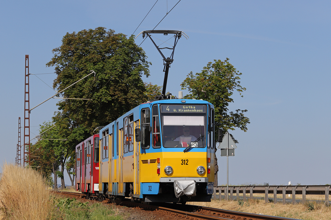 Гота, Tatra KT4DC № 312