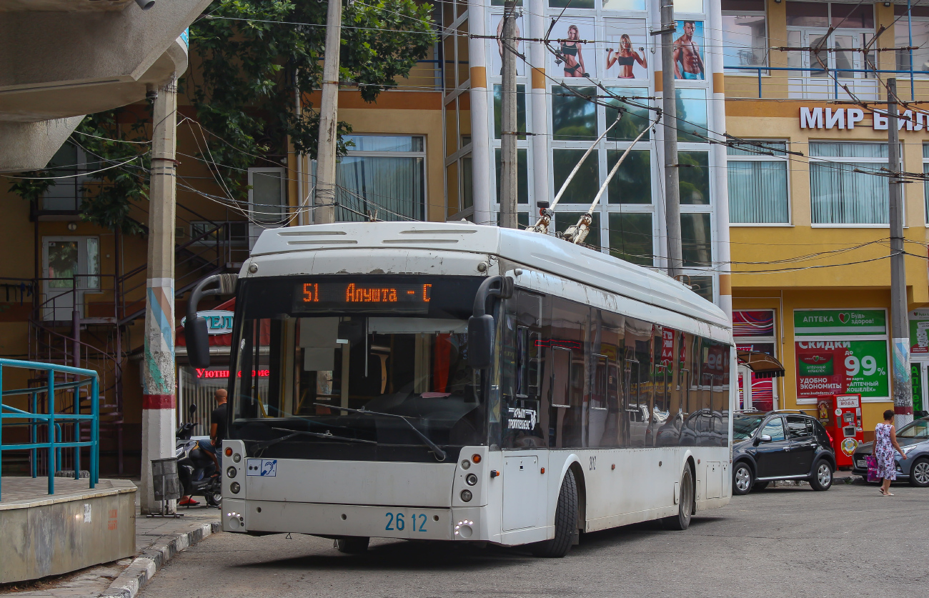Крымский троллейбус, Тролза-5265.05 «Мегаполис» № 2612