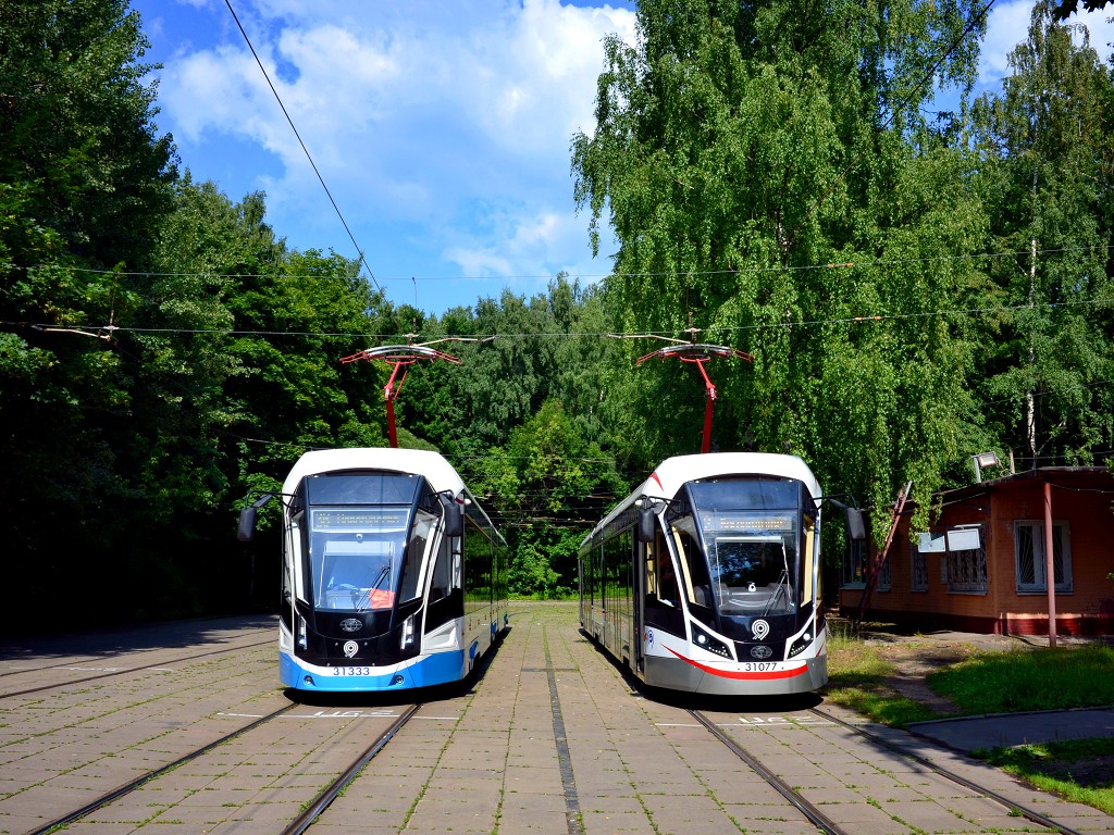 Москва, 71-931М «Витязь-М» № 31333; Москва, 71-931М «Витязь-М» № 31077