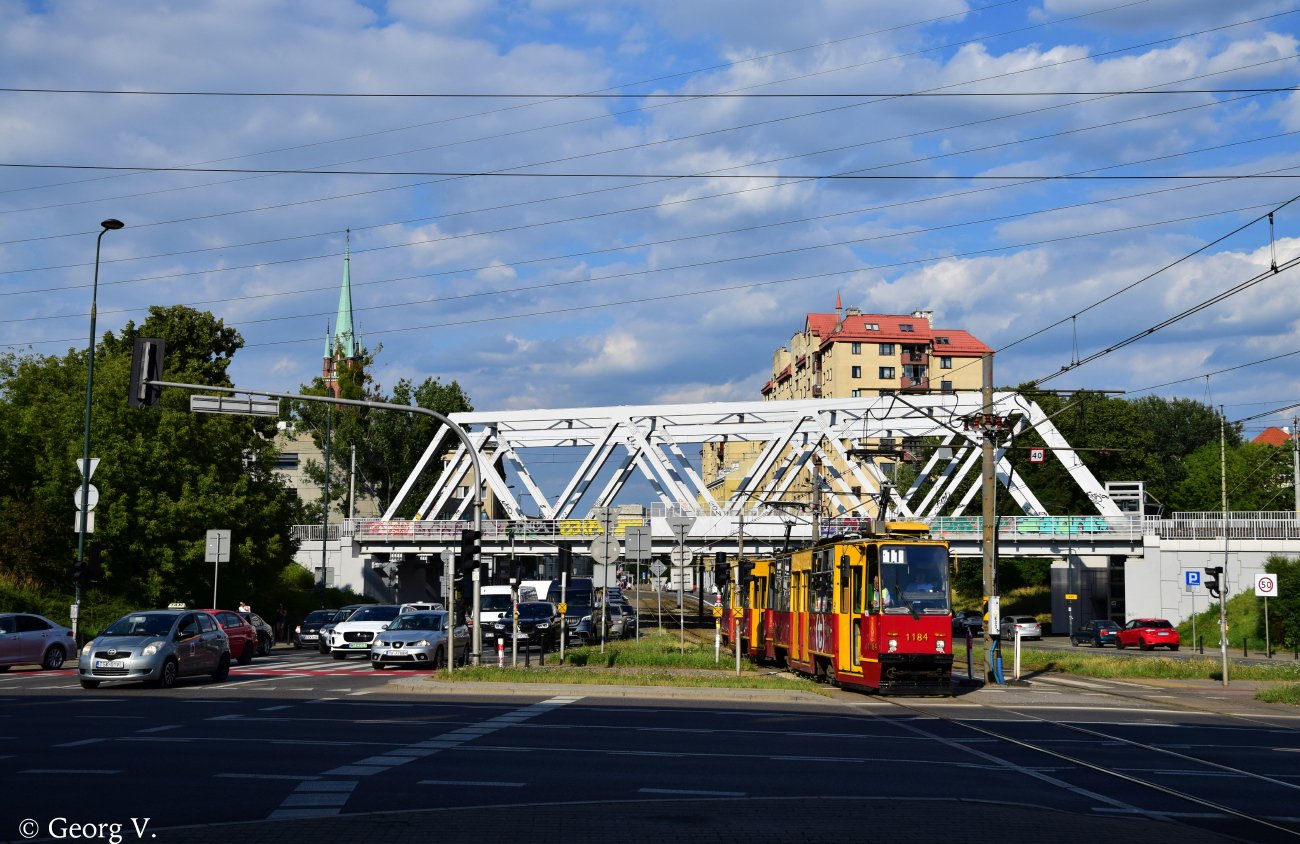 Warsaw, Konstal 105Na № 1184