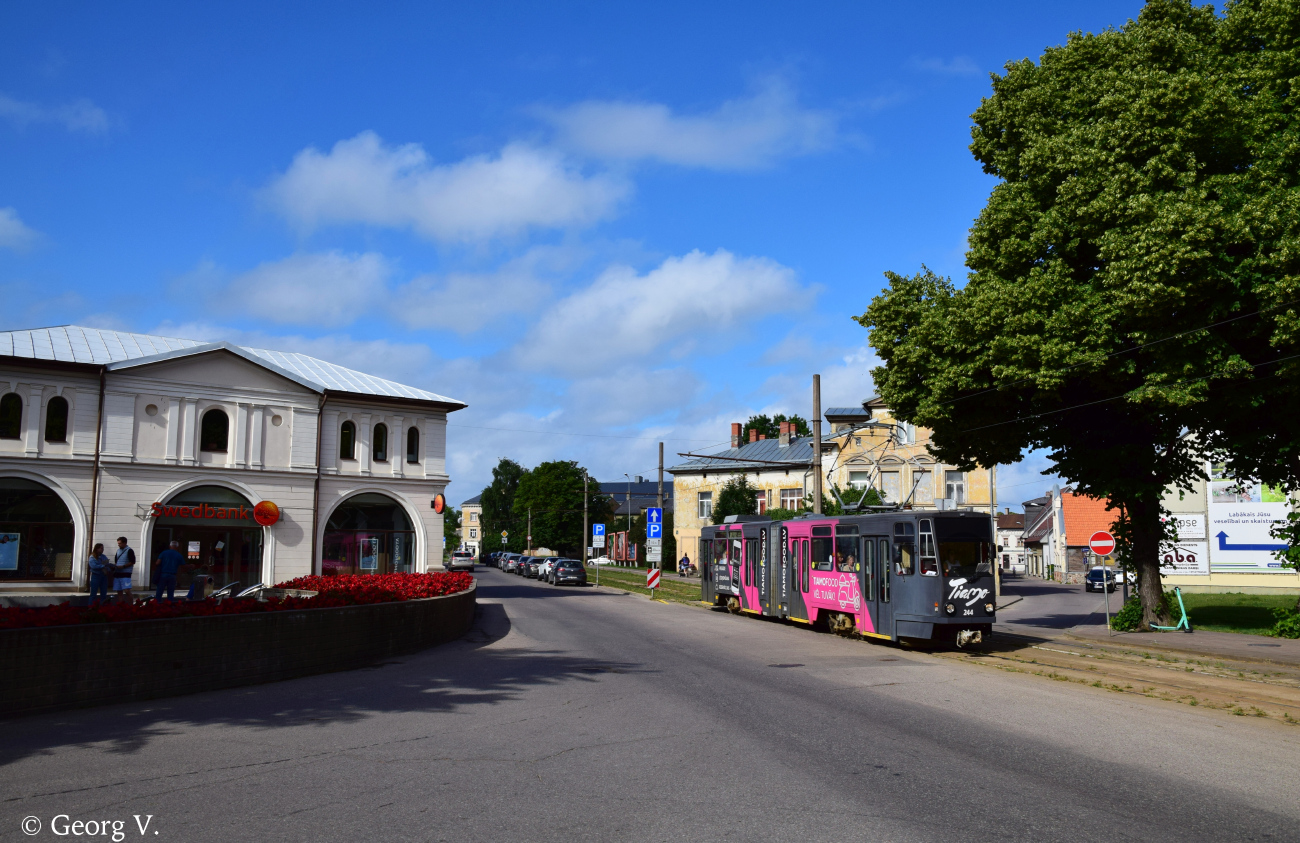 Лиепая, Tatra KT4D № 244