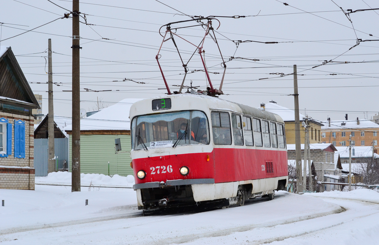 Волгоград, Tatra T3SU № 2726