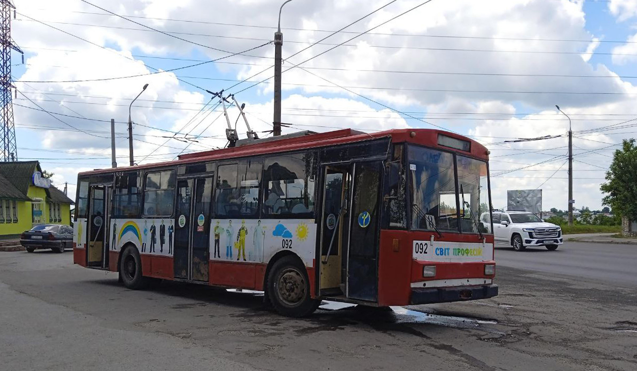 Тернополь, Škoda 14Tr02 № 092