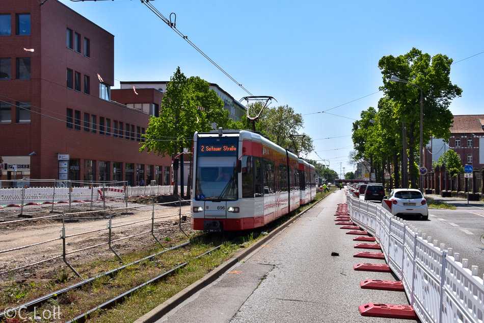 Галле, Bombardier MGT-K № 696