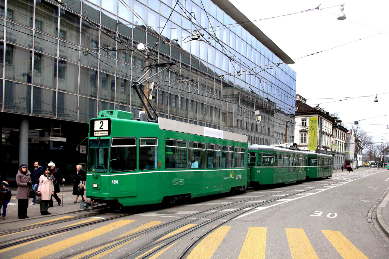 Базель, Schindler/SIG/BBC Be 4/4 № 494