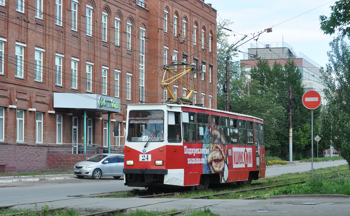 Омск, 71-605ЭП № 24 Омск, 71-605ЭП № 24