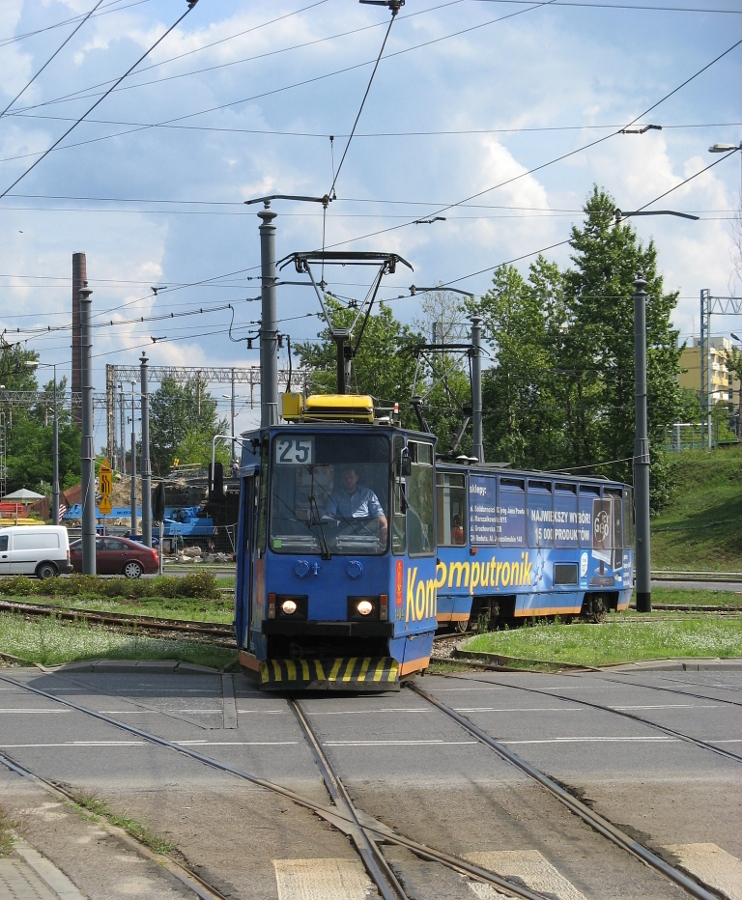 Варшава, Konstal 105Ne № 1404