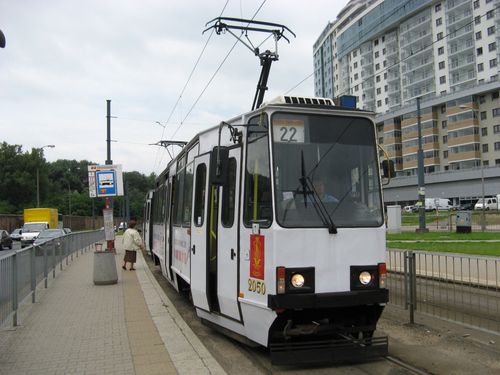 Варшава, Konstal 105N2k № 2050