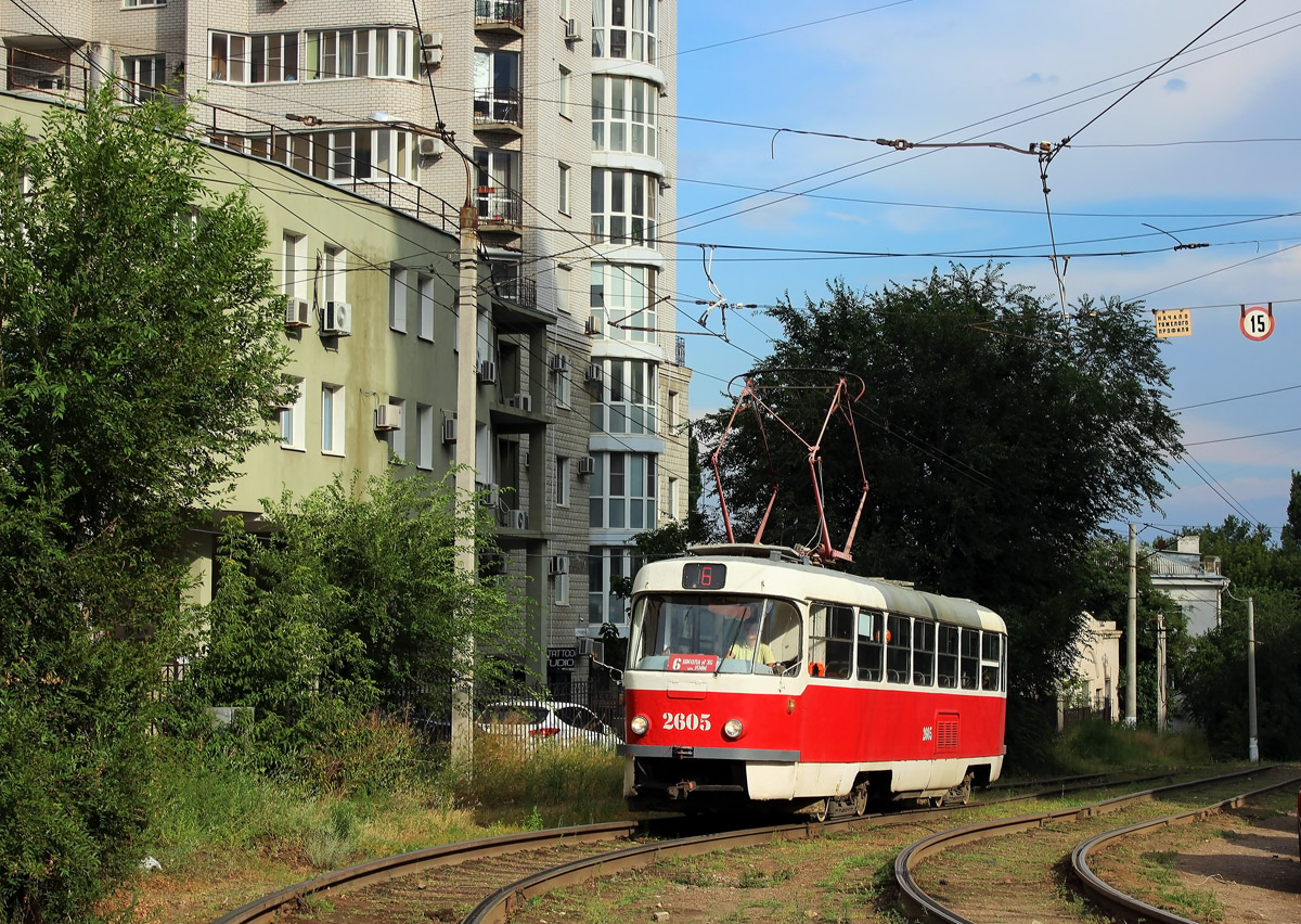 Volgograd, Tatra T3SU (2-door) č. 2605