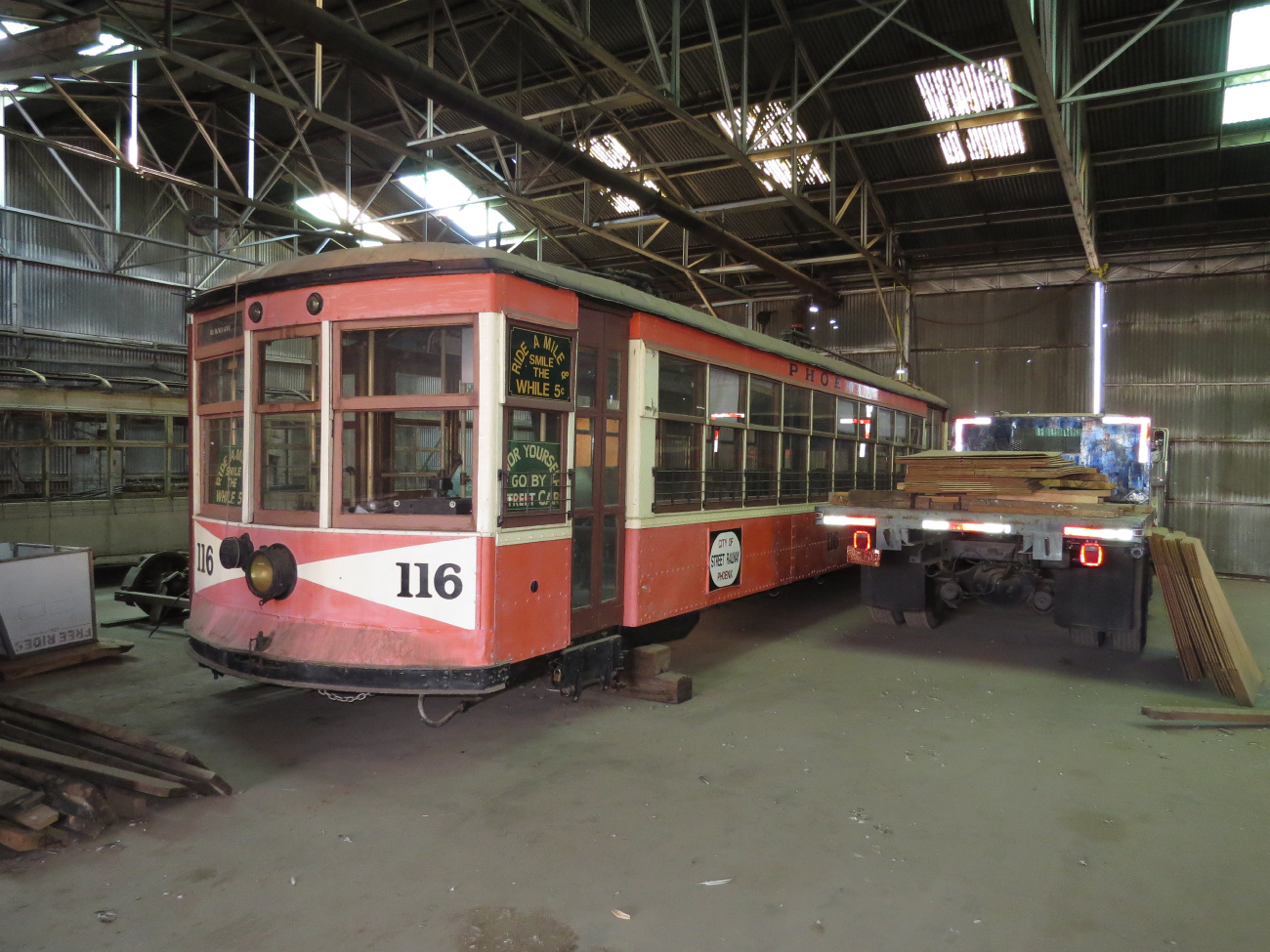 Финикс, American Car Company № 116; Финикс — Музей трамвая Аризоны Финикс, American Car Company № 116; Финикс — Музей трамвая Аризоны
