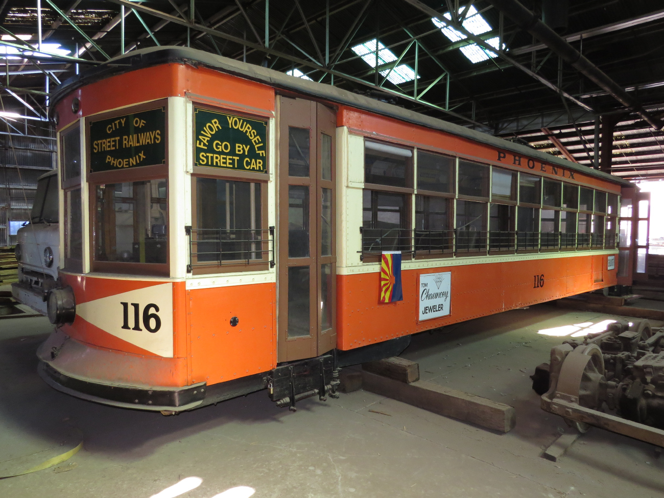 Финикс, American Car Company № 116; Финикс — Музей трамвая Аризоны Финикс, American Car Company № 116; Финикс — Музей трамвая Аризоны