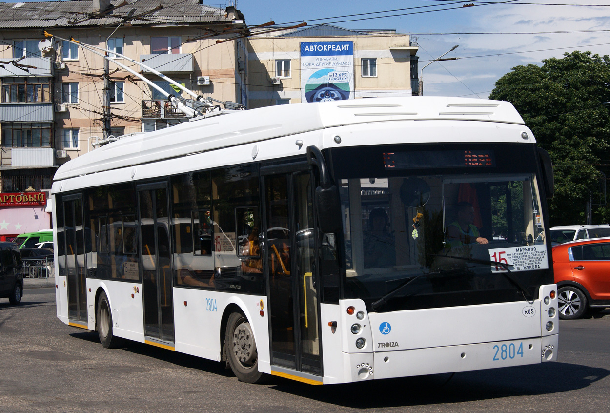 Krimski trolejbus, Trolza-5265.03 “Megapolis” č. 2804 Krimski trolejbus, Trolza-5265.03 “Megapolis” č. 2804