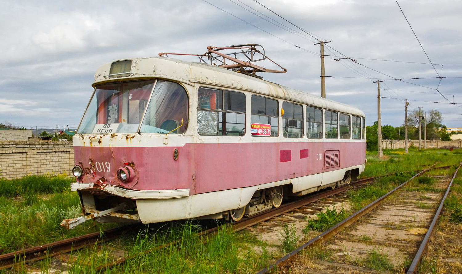Volgográd, Tatra T3SU (2-door) — 3019