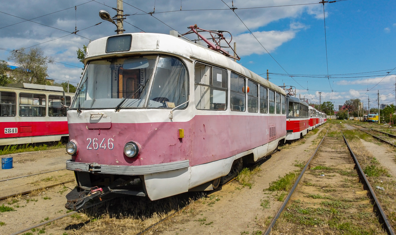Волгоград, Tatra T3SU (двухдверная) № 2646