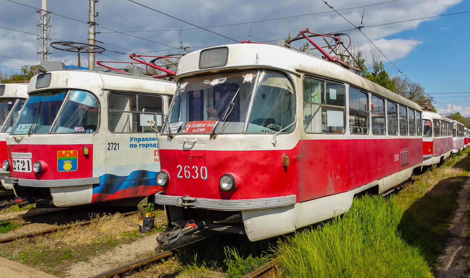 Volgograd, Tatra T3SU (2-door) # 2630 Volgograd, Tatra T3SU (2-door) # 2630