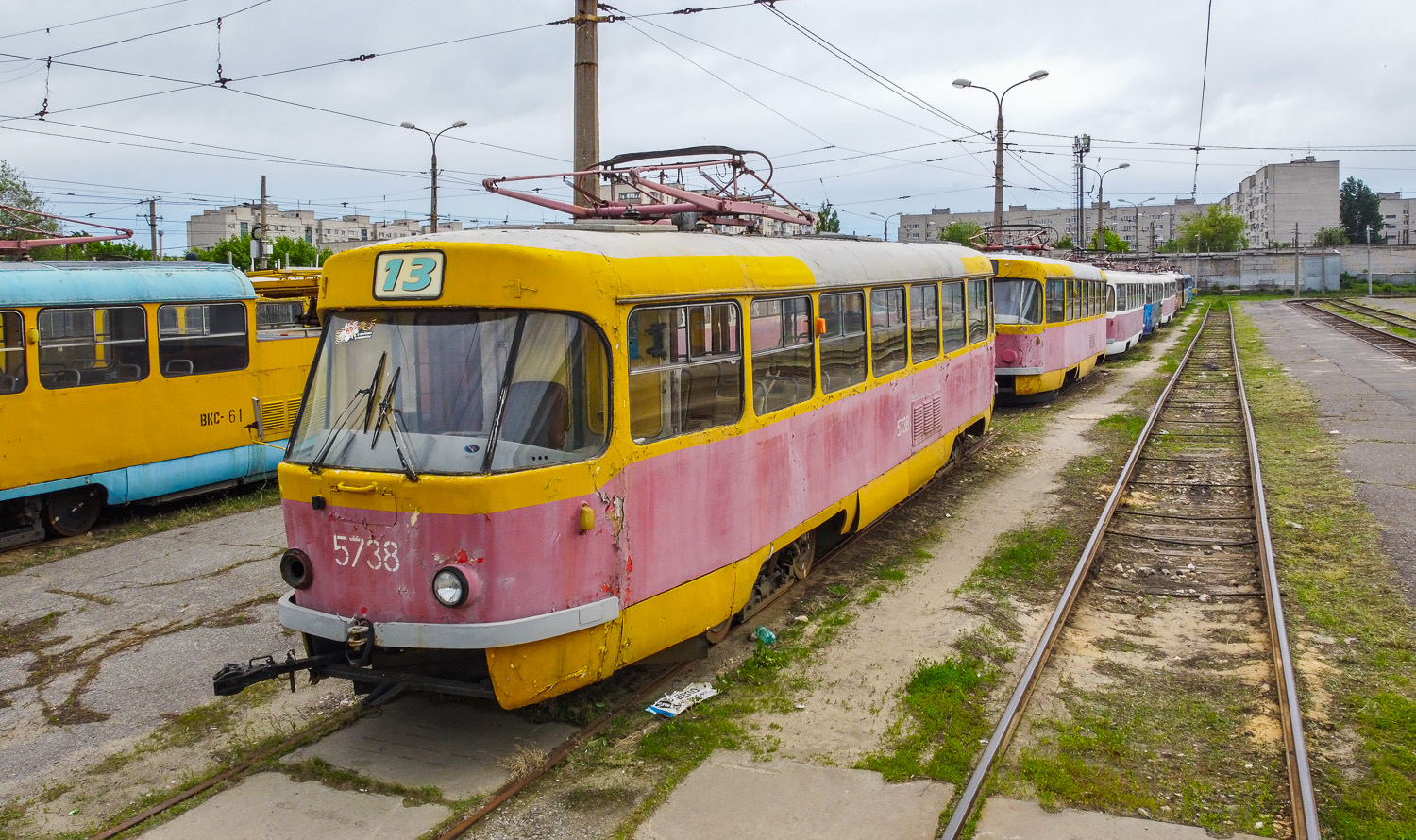Волгоград, Tatra T3SU № 5738