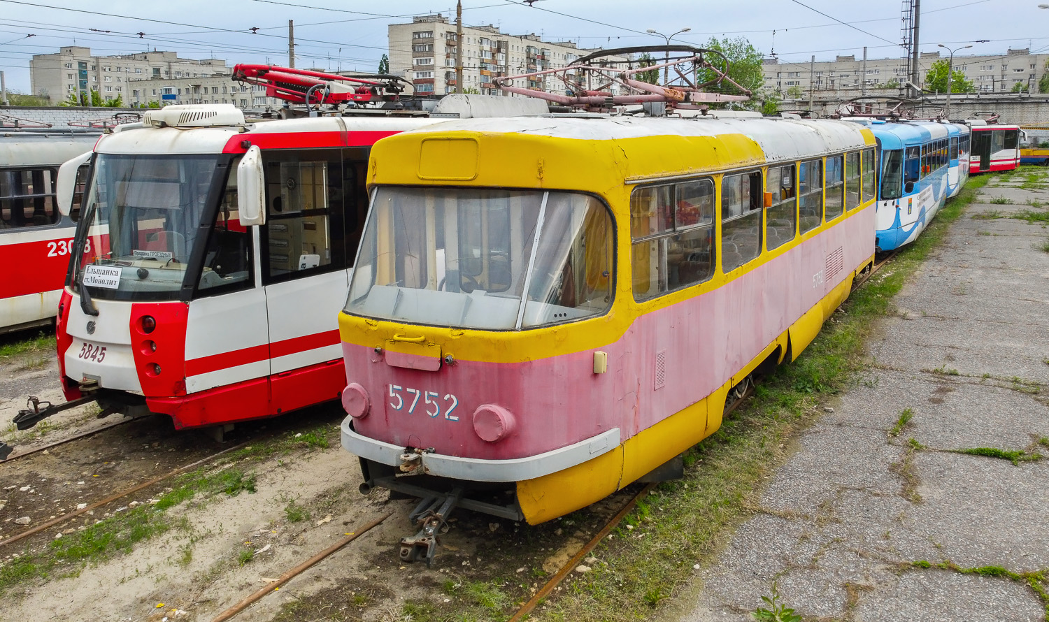 Волгоград, Tatra T3SU № 5752