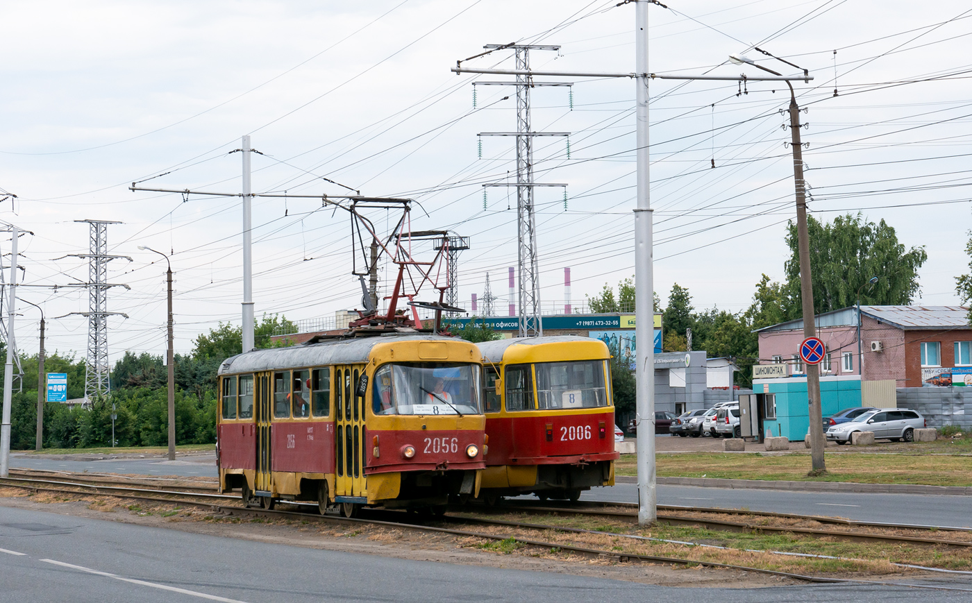 Уфа, Tatra T3R.P № 2056