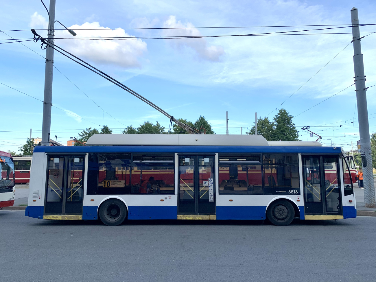 Санкт-Петербург, Тролза-5265.00 «Мегаполис» № 3518