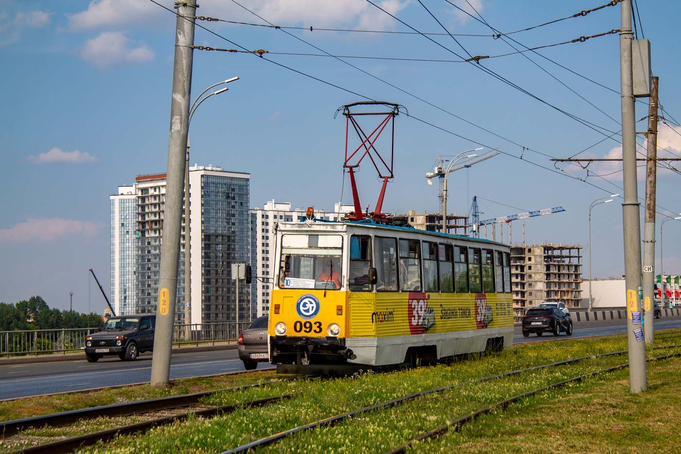 Набережные Челны, 71-605 (КТМ-5М3) № 093 Набережные Челны, 71-605 (КТМ-5М3) № 093