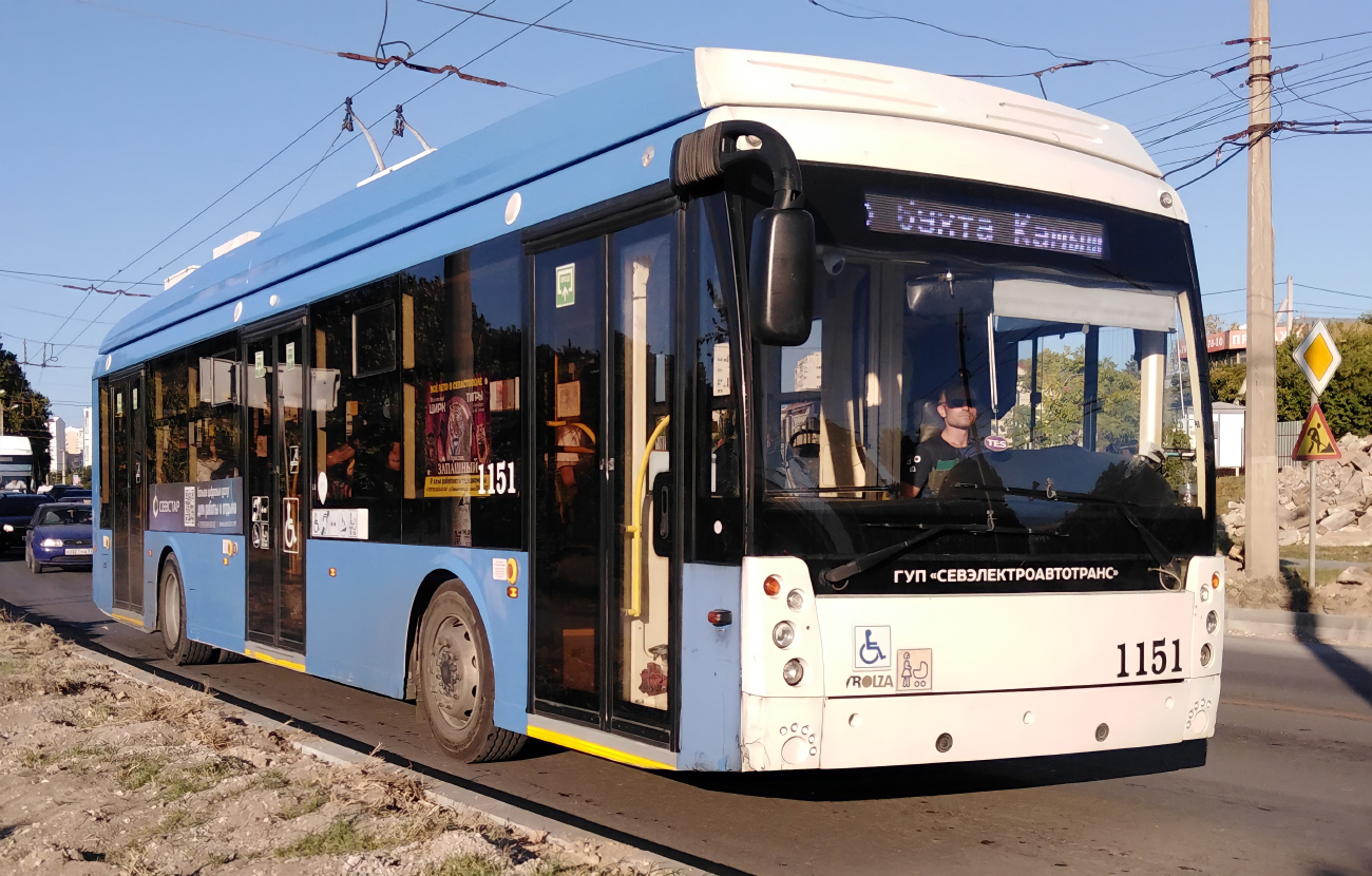 Севастополь, Тролза-5265.02 «Мегаполис» № 1151