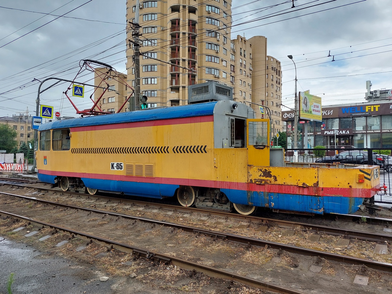 Волгоград, Tatra T3SU (двухдверная) № 65