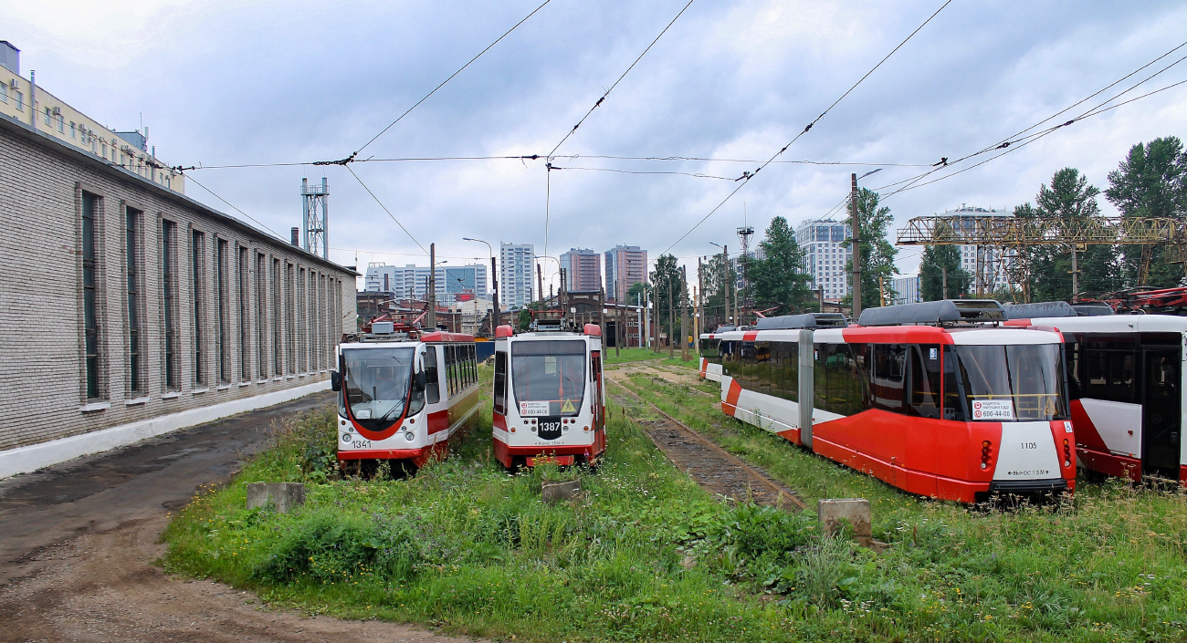 Saint-Petersburg — Tramway depot # 1 Saint-Petersburg — Tramway depot # 1
