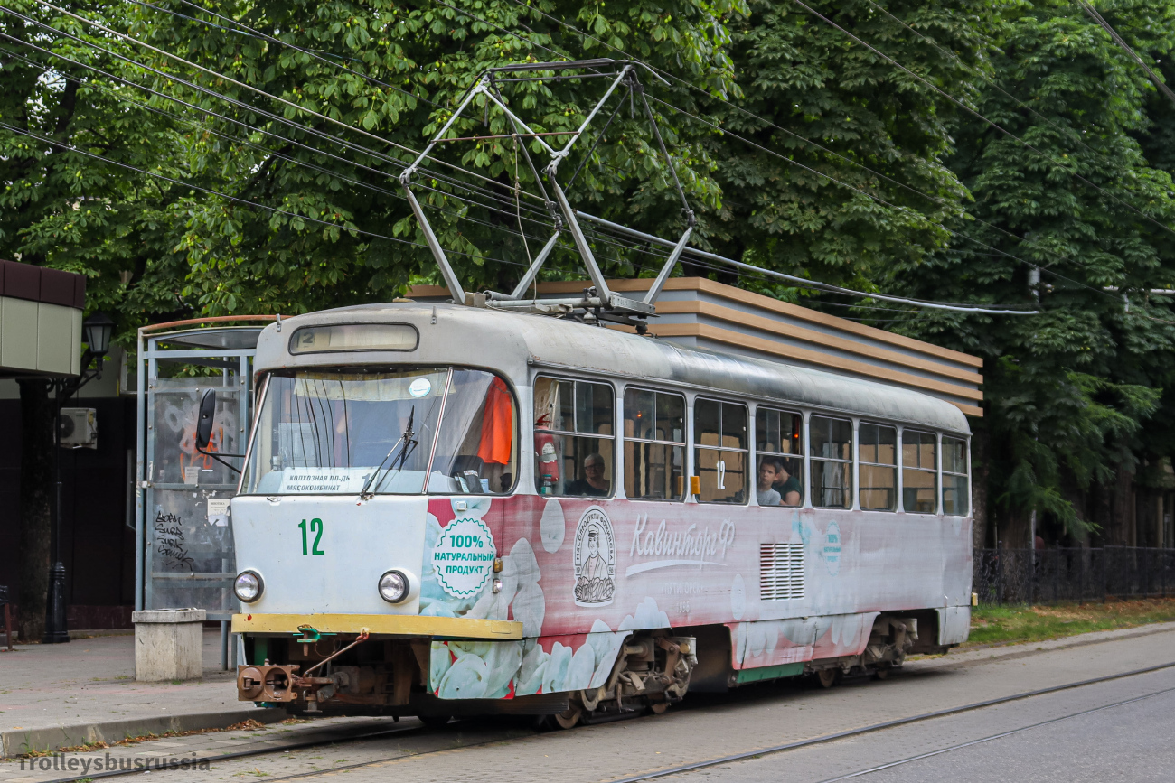 Пятигорск, Tatra T4D № 12