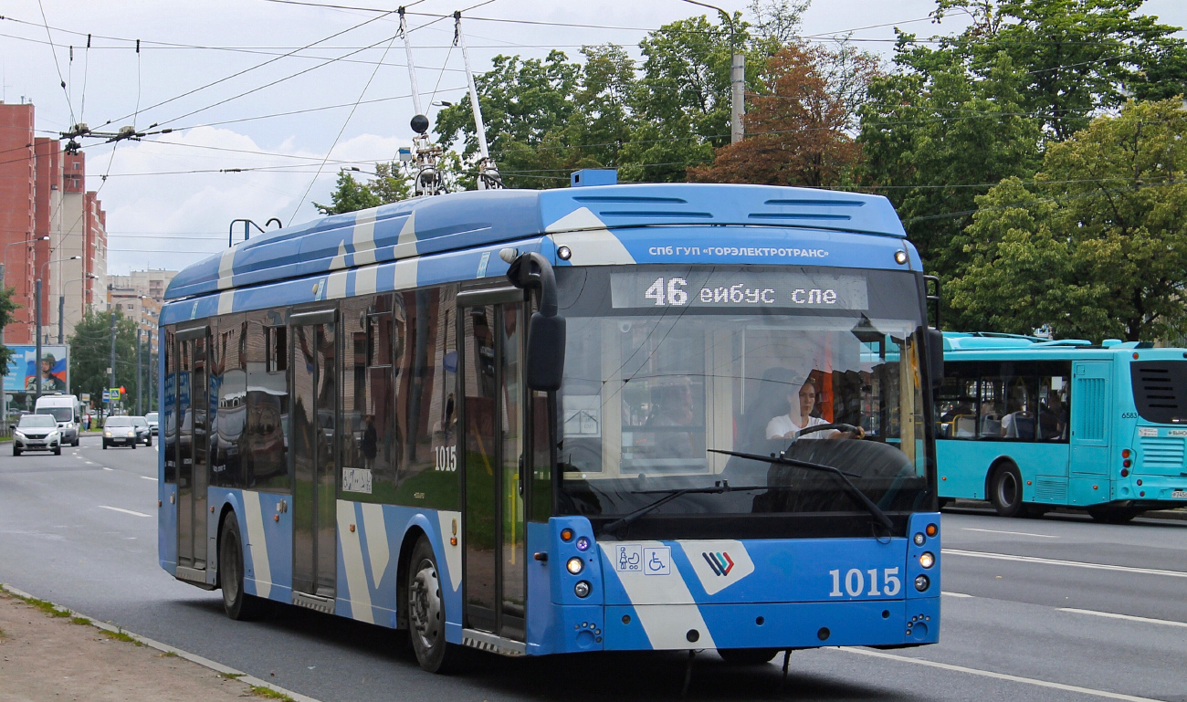 Санкт-Петербург, Тролза-5265.08 «Мегаполис» № 1015